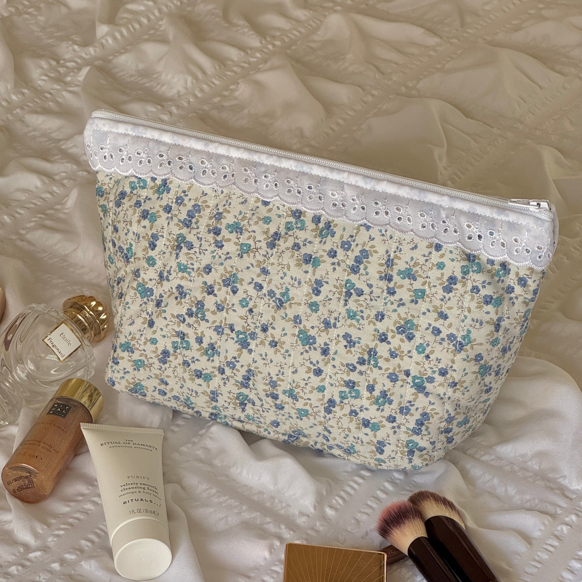 Midnight Bloom Travel Bag