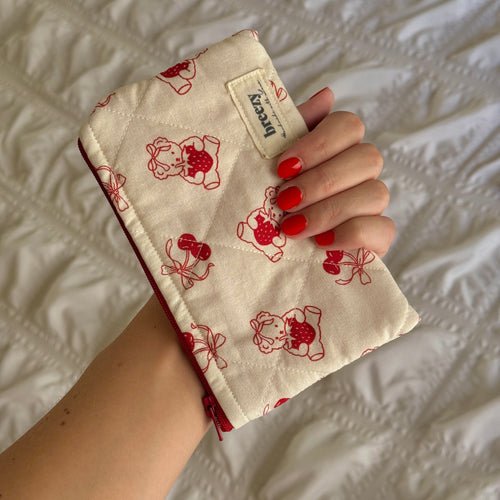 Cozy Teddy Pouch