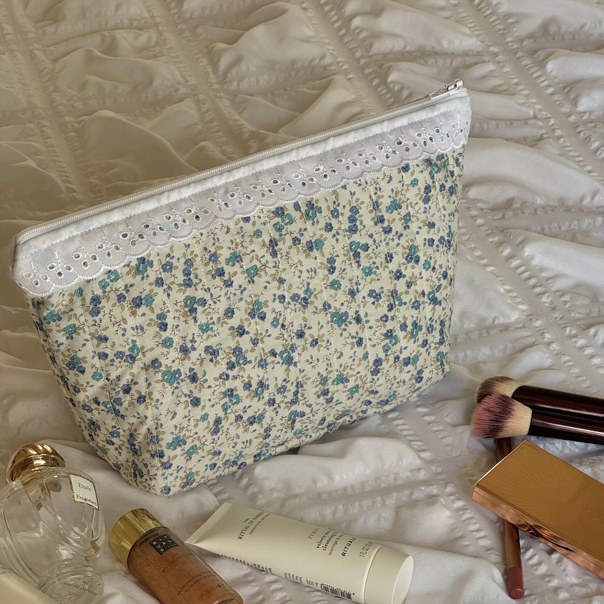 Midnight Bloom Travel Bag