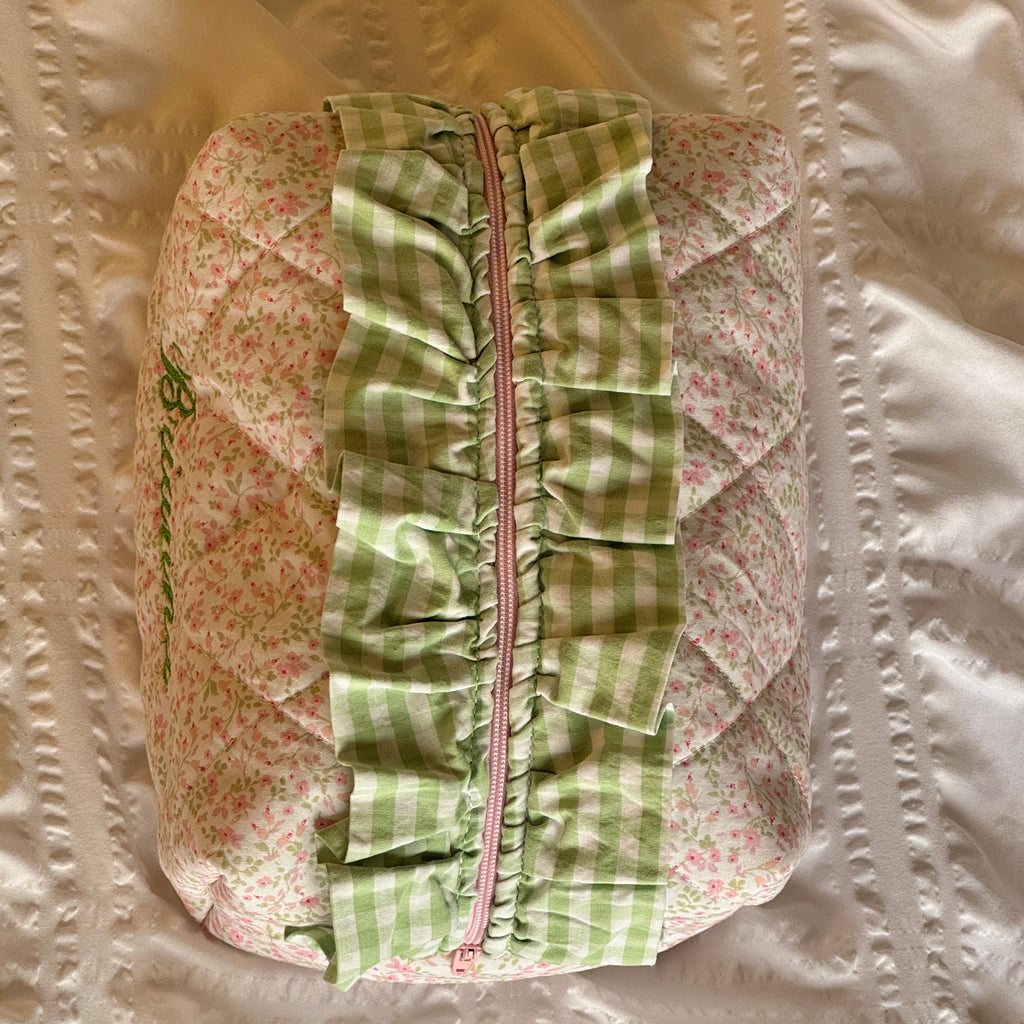 Spring Tulip Ruffle Bag