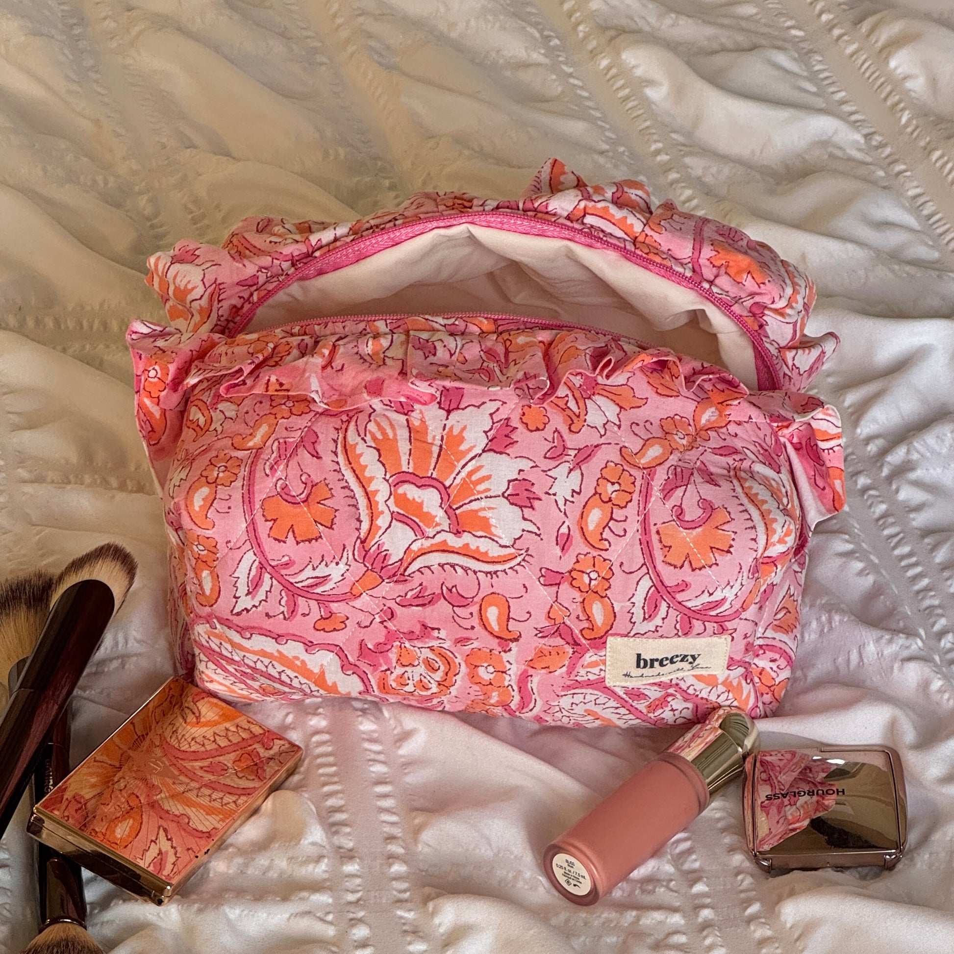 Coral Reef Ruffle Bag