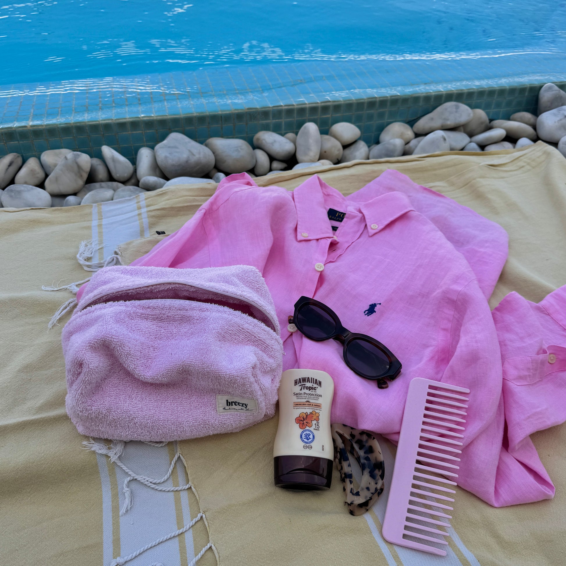 Pink Tide Bag