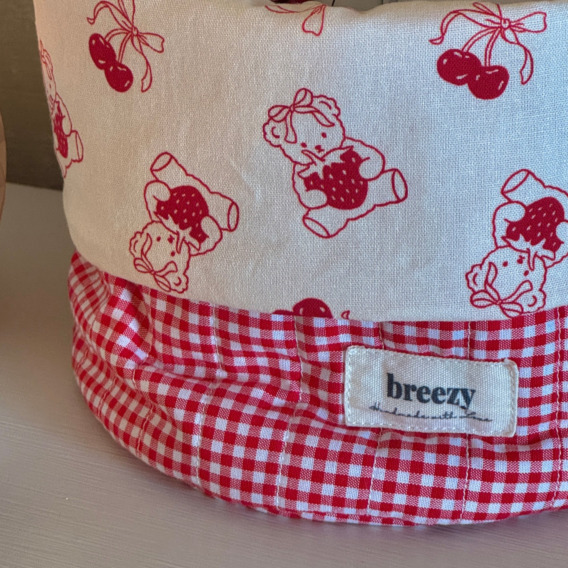 Cozy Teddy Slouchy Vanity Basket