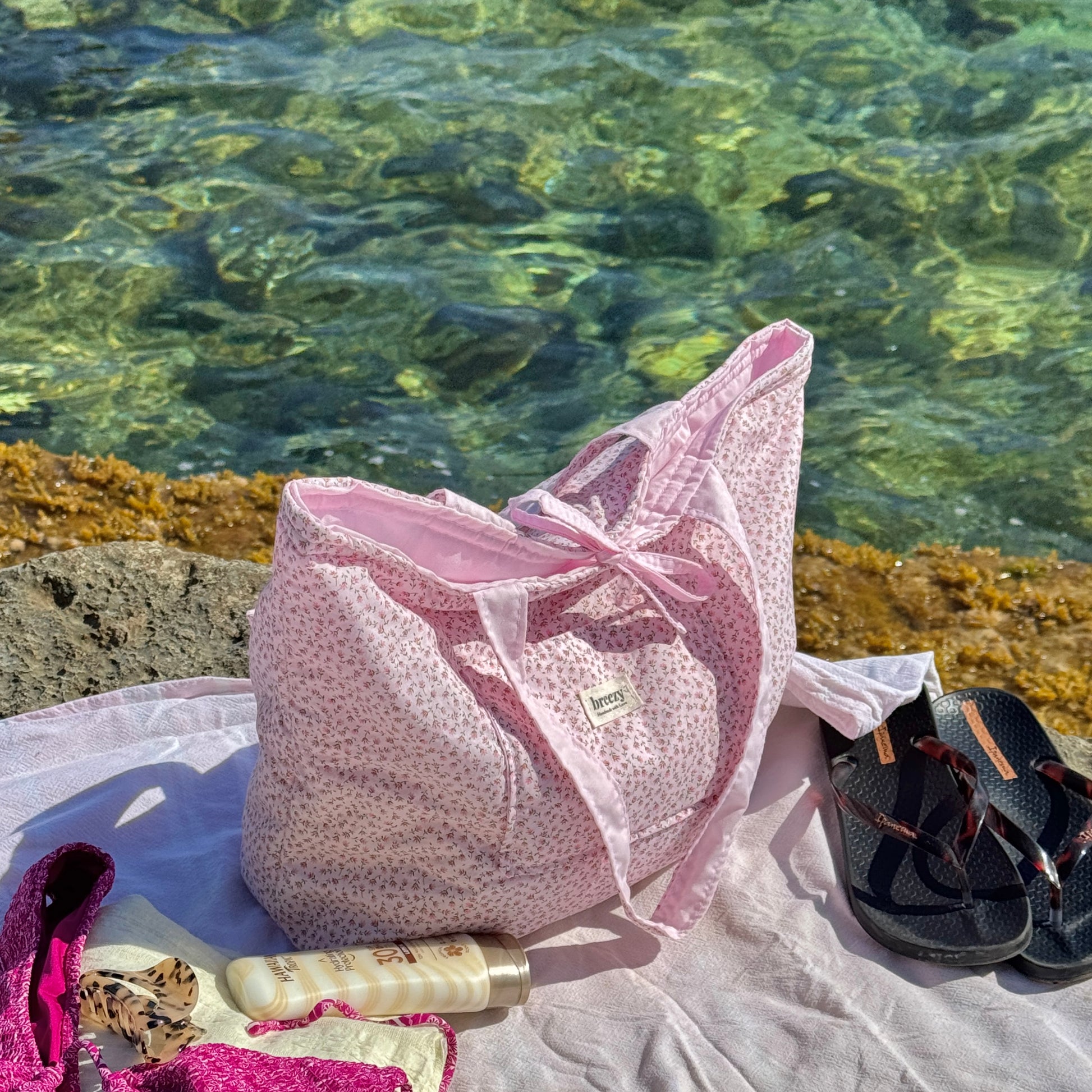 Pink Daisy Tote